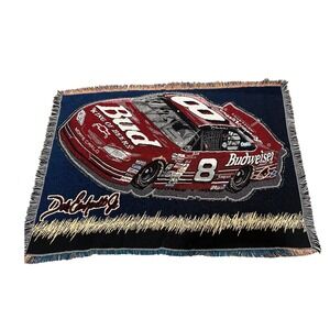Dale Earnhardt Jr. #8‎ Budweiser Racing Car Throw Blanket Tapestry The Northwest
